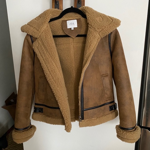 joa shearling jacket
